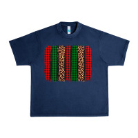 Navy christmas glitter leopard brushstroke Urban Heavy Tee - AdoDesignShop