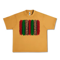 Peanut Butter christmas glitter leopard brushstroke Urban Heavy Tee - AdoDesignShop