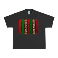 Pigment Black christmas glitter leopard brushstroke Urban Heavy Tee - AdoDesignShop