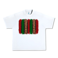 White christmas glitter leopard brushstroke Urban Heavy Tee - AdoDesignShop