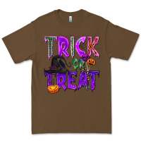 Cacao Trick or Treat Premium Tee - texasbilliewilder