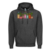 Charcoal Heather god says you are unique Zipper Hoodie - MaliasSmallBusiness