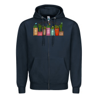 Navy god says you are unique Zipper Hoodie - MaliasSmallBusiness