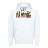 White god says you are unique Zipper Hoodie - MaliasSmallBusiness