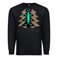 Black Happy Holidays Tree Premium Sweatshirt - Bettercallsaul