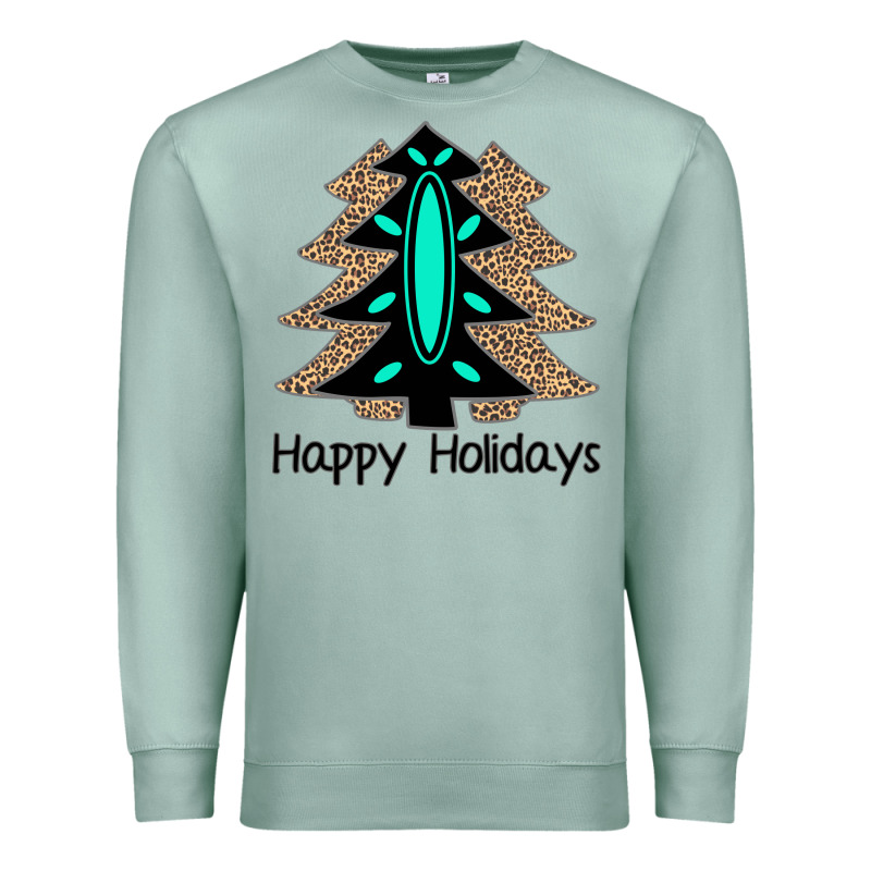 Happy Holidays Tree Premium Sweatshirt by Bettercallsaul | Teevron