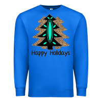 True Royal Happy Holidays Tree Premium Sweatshirt - Bettercallsaul