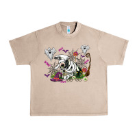 French Oak halloween cow and ghosts Urban Heavy Tee - AdoDesignShop