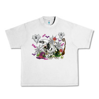 Lunar Rock halloween cow and ghosts Urban Heavy Tee - AdoDesignShop