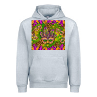Heather Grey Mardi Gras masks and coins tumbler Urban Hoodie - HowdyJamesFarm