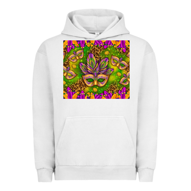 Mardi Gras Masks And Coins Tumbler Urban Hoodie by HowdyJamesFarm | Teevron