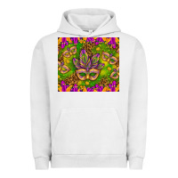 Pigment Lunar Rock Mardi Gras masks and coins tumbler Urban Hoodie - HowdyJamesFarm