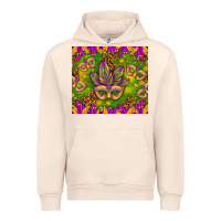 Sandshell Mardi Gras masks and coins tumbler Urban Hoodie - HowdyJamesFarm