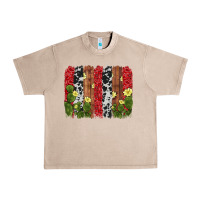 French Oak cactus cowhide  brushstroke Urban Heavy Tee - AdoDesignShop