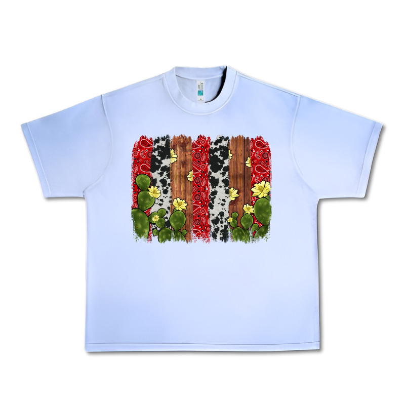Cactus Cowhide  Brushstroke Urban Heavy Tee by AdoDesignShop | Teevron
