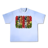 Grape Ice cactus cowhide  brushstroke Urban Heavy Tee - AdoDesignShop