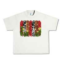 Pistachio cactus cowhide  brushstroke Urban Heavy Tee - AdoDesignShop
