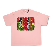 Salmon cactus cowhide  brushstroke Urban Heavy Tee - AdoDesignShop
