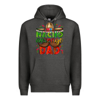 Charcoal Heather Nacho Average Dad with Mustache Premium Hoodie - texasbilliewilder
