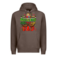 Coffee Nacho Average Dad with Mustache Premium Hoodie - texasbilliewilder