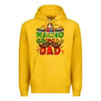 Lemon Nacho Average Dad with Mustache Premium Hoodie - texasbilliewilder