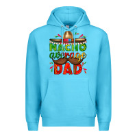 Ocean Blue Nacho Average Dad with Mustache Premium Hoodie - texasbilliewilder