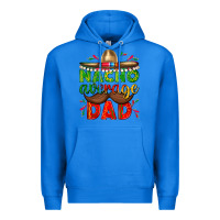 True Royal Nacho Average Dad with Mustache Premium Hoodie - texasbilliewilder