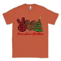 Copper peace love christmas Classic Tee - BarkalooDesign