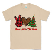 Mushroom peace love christmas Classic Tee - BarkalooDesign