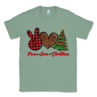Sage peace love christmas Classic Tee - BarkalooDesign