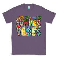Lavender Summer Vibes Classic Tee - CowhideDigitalArt