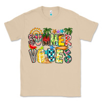 Mushroom Summer Vibes Classic Tee - CowhideDigitalArt