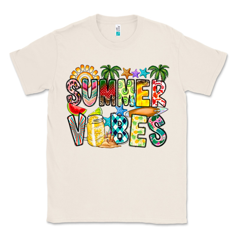 Summer Vibes Classic Tee by CowhideDigitalArt | Teevron