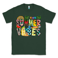 Sports Green Summer Vibes Classic Tee - CowhideDigitalArt