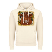 Vintage Artic red angus cowhide sunflower Vintage Hoodie - JahusDesignShop