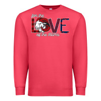 Cardinal For the Love of the Rams Premium Sweatshirt - Bettercallsaul