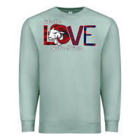 Seafoam For the Love of the Rams Premium Sweatshirt - Bettercallsaul
