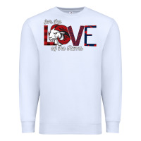 White For the Love of the Rams Premium Sweatshirt - Bettercallsaul