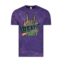 Cloud Purple death of the party white Vintage Tee - JahusDesignShop