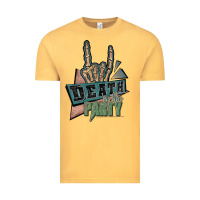 Vintage Mustard death of the party white Vintage Tee - JahusDesignShop