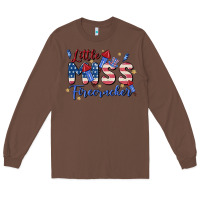 Chestnut little miss firecracker Long Sleeve Tee - MaliasSmallBusiness
