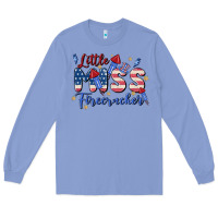 Colony Blue little miss firecracker Long Sleeve Tee - MaliasSmallBusiness