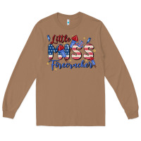 Toasted Coconut little miss firecracker Long Sleeve Tee - MaliasSmallBusiness