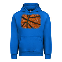Cobalt Basketball leopard glitter background Urban Hoodie - HowdyJamesFarm