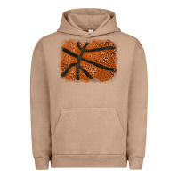 Pigment Burro Basketball leopard glitter background Urban Hoodie - HowdyJamesFarm