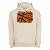 Pigment French Oak Basketball leopard glitter background Urban Hoodie - HowdyJamesFarm