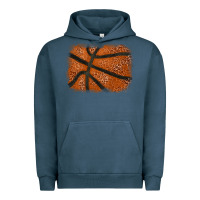 Pigment Midnight Navy Basketball leopard glitter background Urban Hoodie - HowdyJamesFarm