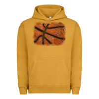 Pigment Peanut Butter Basketball leopard glitter background Urban Hoodie - HowdyJamesFarm