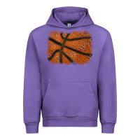 Tulip Basketball leopard glitter background Urban Hoodie - HowdyJamesFarm