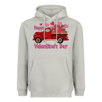 Moon Dust happy valentine's day truck hearts Heavyweight Hoodie - RanaPortraitStore
